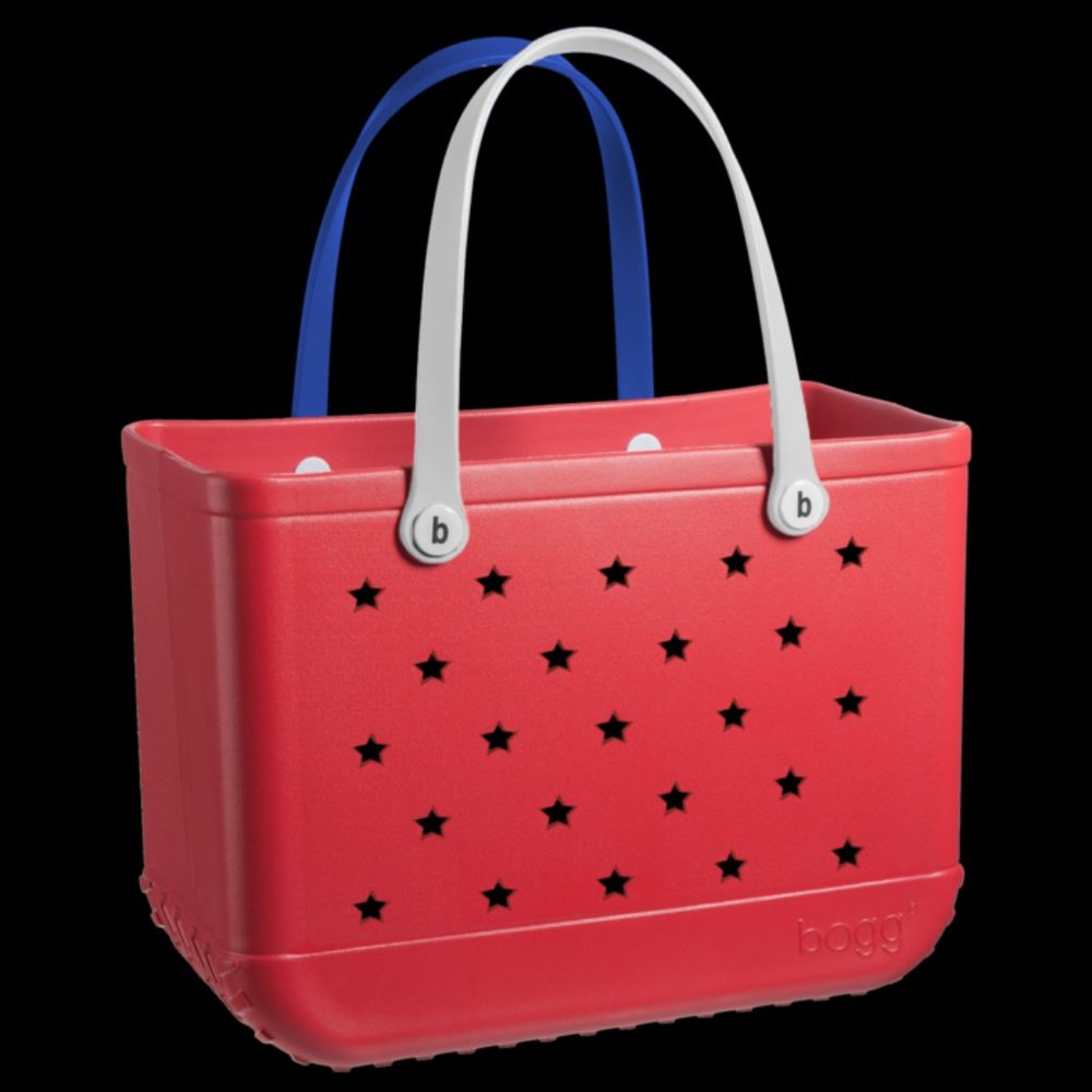 NWT Original Stars and Stripes Large Bogg Bag Tote